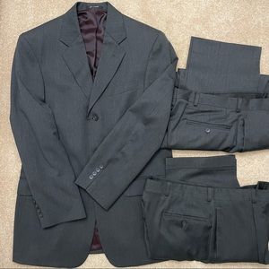 Barely Worn - Alfani 38R Suit w/2 Pants: 34-33/30